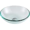 Anzzi Etude Vessel Sink in Lustrous Clear LS-AZ087 - alternate 1